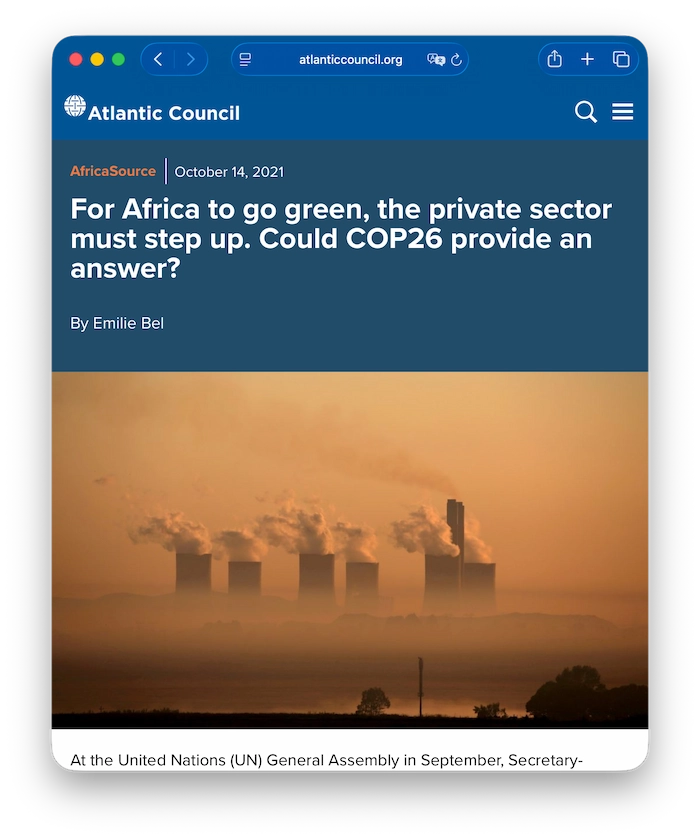 Atlantic Council report screenshot